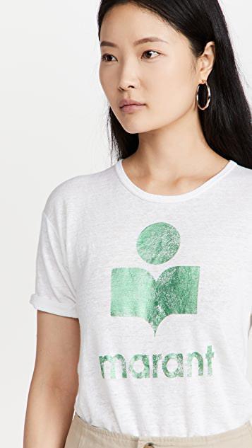 ISABEL MARANT Low-top Sneaker With Perforated White Leather Upper