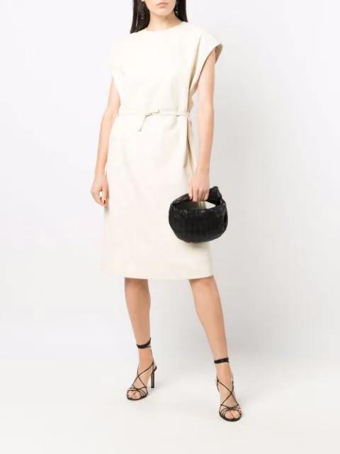 BOTTEGA VENETA The Mini Jodie Tote Bag In Black