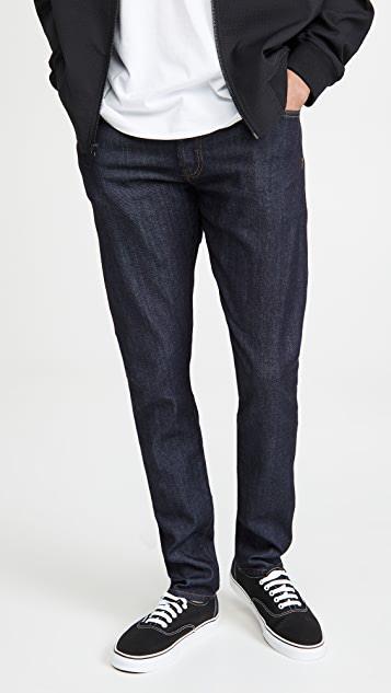 REIGNING CHAMP Cotton T-shirt Two-pack In Black