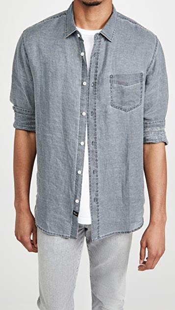 REIGNING CHAMP Cotton T-shirt Two-pack In Black