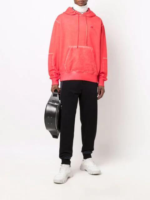 HELMUT LANG "military" Sweatshirt In Red