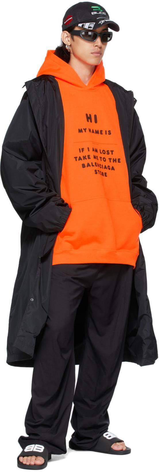 BALENCIAGA Rubber Slide Sandals For The Pool In Black