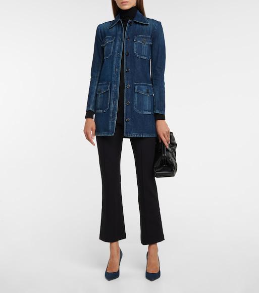 WOLFORD Grazia Trousers With Logo In Multi