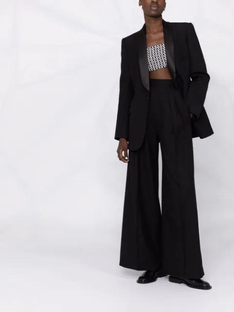 WARDROBE.NYC Tuxedo Blazer In Black