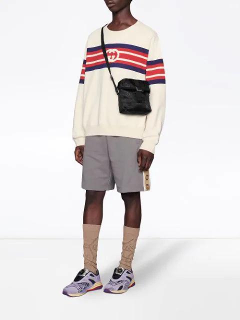 SAINT LAURENT Medium Kate Grain Leather Shoulder Bag In Black