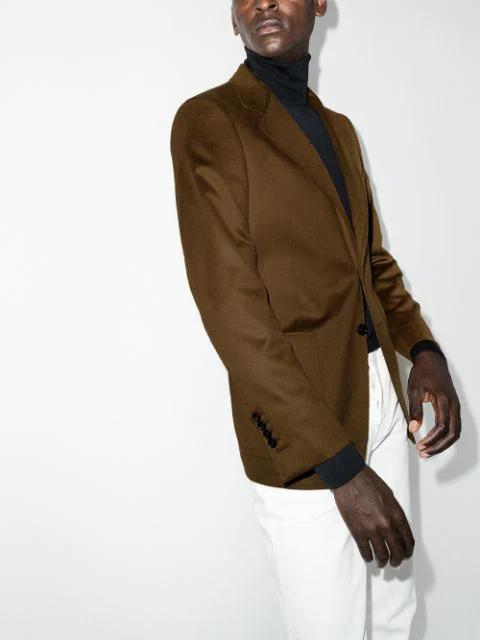 SAINT LAURENT Wyatt Calf Leather Chelsea Boots In Black