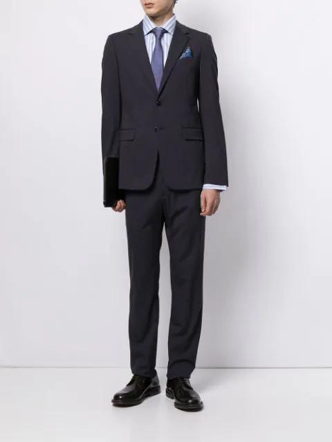 CHURCH'S Polished Black Leather Derby Shoes With Rounded Toe