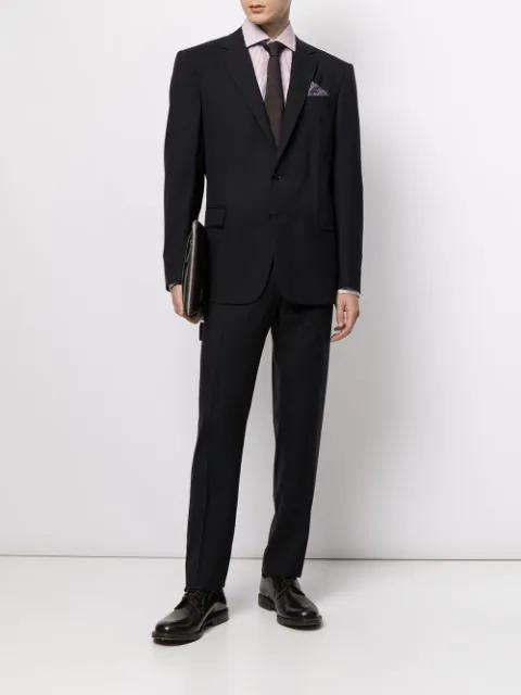 CHURCH'S Polished Black Leather Derby Shoes With Rounded Toe