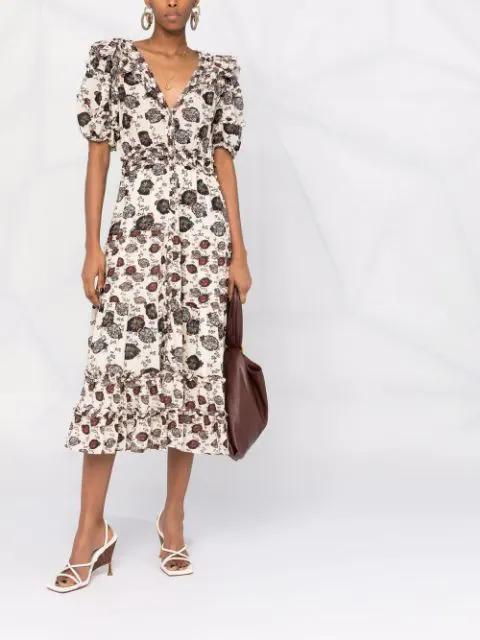 VERSACE Medusa Motif Ring In Grey