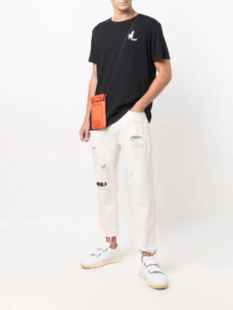 ISABEL MARANT T-shirt Zafferh Aus Baumwolle Mit Logo In Black