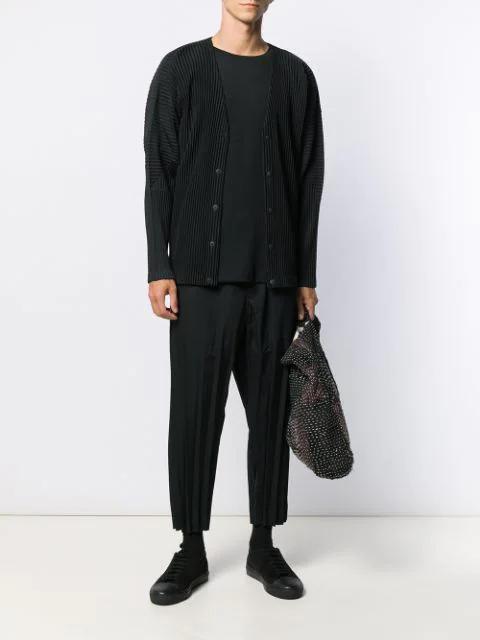 AXEL ARIGATO Clean 90 Black Low Top Sneakers With Laminated Logo In Leather Man