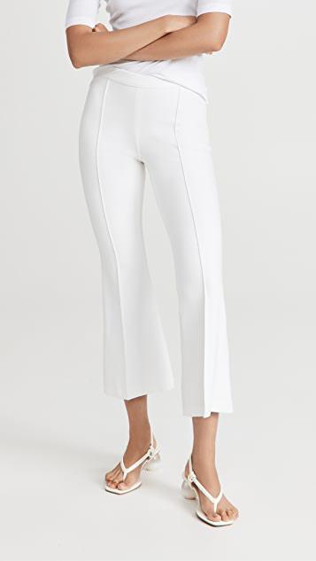 ROSETTA GETTY Short-sleeve Cotton Polo Shirt In White