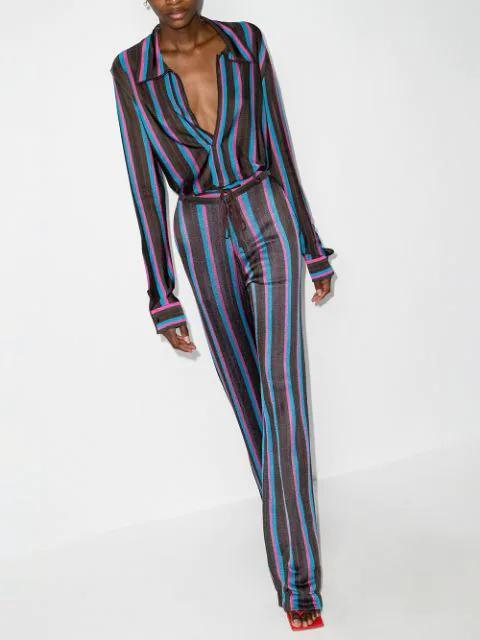 FERRAGAMO Gold Gancini Faux-pearl Earrings In Multi