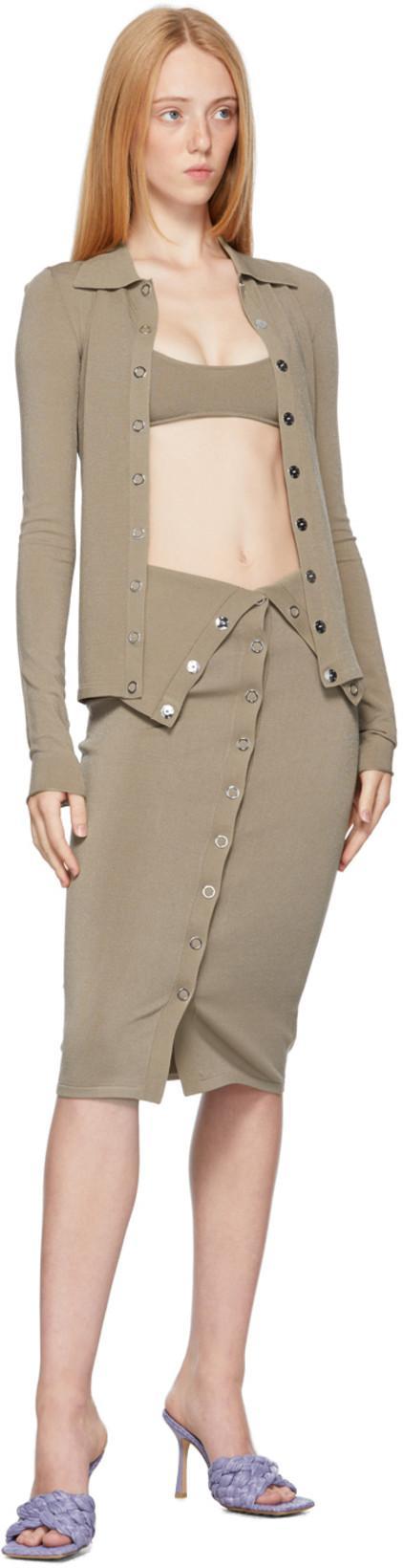 BOTTEGA VENETA Purple Raffia Stretch Heeled Mules