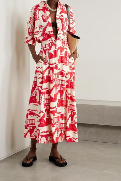 HUNZA G Black Stretch Nylon Jean Bikini In Multi