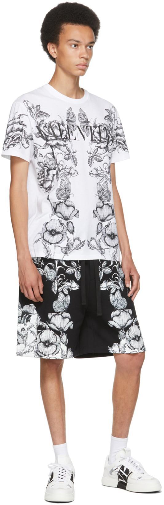 VALENTINO GARAVANI Low-top Calfskin Vl7n Sneaker In White