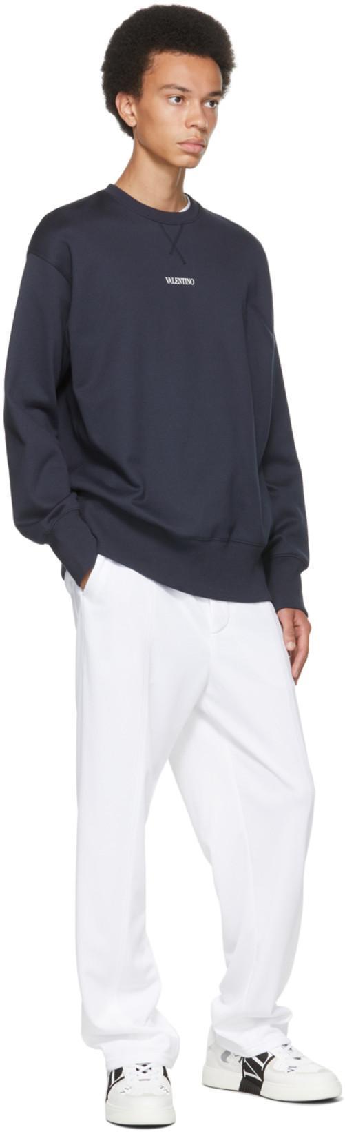 VALENTINO GARAVANI Low-top Calfskin Vl7n Sneaker In White