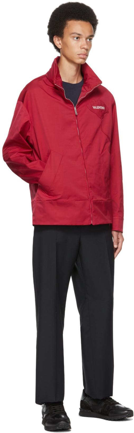 VALENTINO GARAVANI Black Fabric And Leather Rockrunner Camouflage Sneakers In Multi