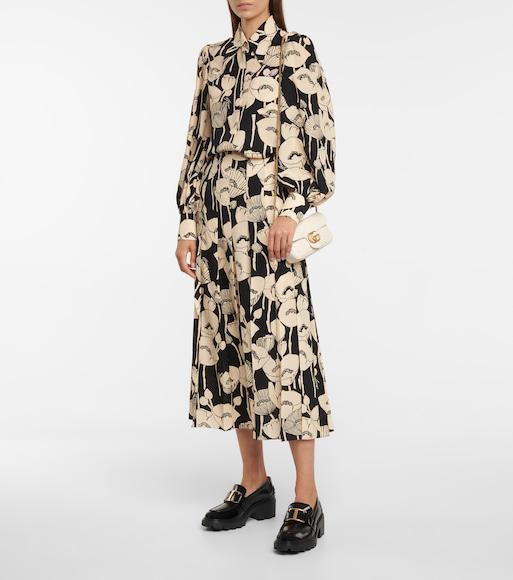 TOD'S Black Patent Leather Buckle Loafers In Multi