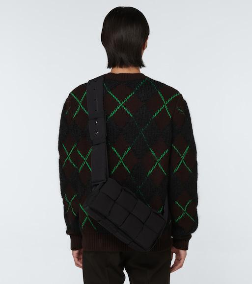 BOTTEGA VENETA Padded Tech Cassette Crossbody Bag In Black