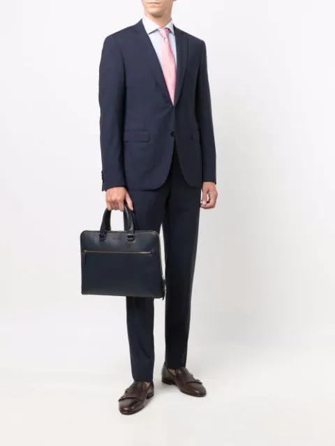 GUCCI Logo-plaque Gg Motif Tie In Pink