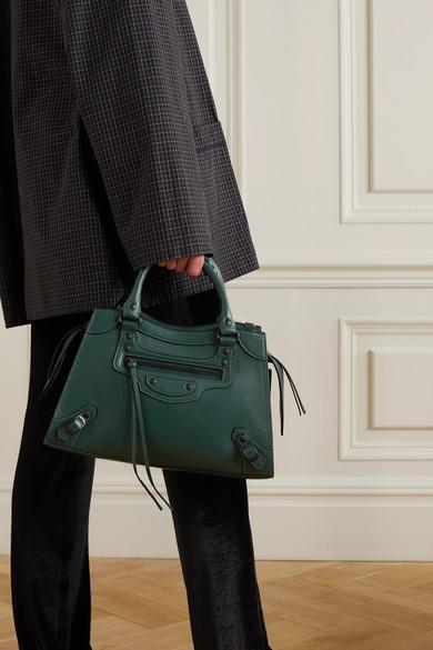 BALENCIAGA Furry Logo-embroidered Faux Shearling Slides In Black