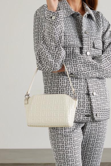 GIVENCHY 4g Logo Jacquard Trucker Jacket In Multi