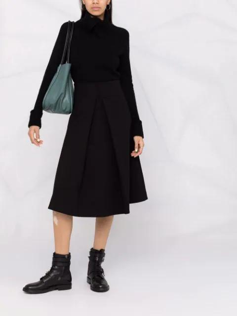 SAINT LAURENT Buckle-detail 30mm Ceril Ankle Boots In Black