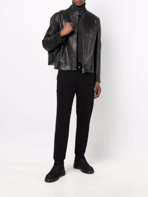 BELSTAFF Men's V Racer Jacket In Black