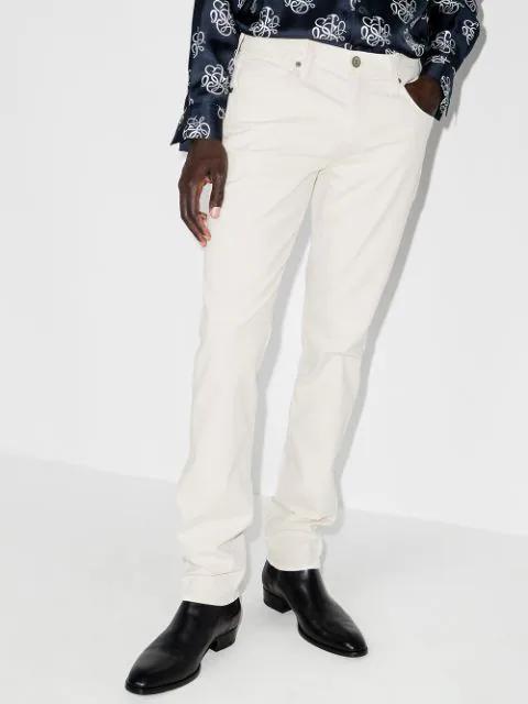 SAINT LAURENT Wyatt Calf Leather Chelsea Boots In Black