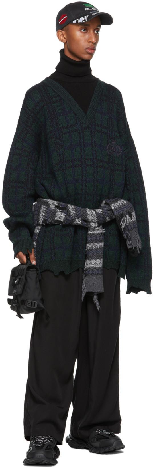 BALENCIAGA Embroidered Cotton Cap In Black