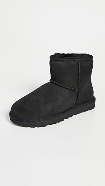 UGG Womens Classic Mini Ii Boots In Black