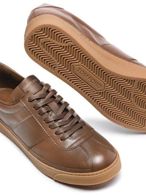 TOM FORD Black Stretch Cotton V-neck T-shirt