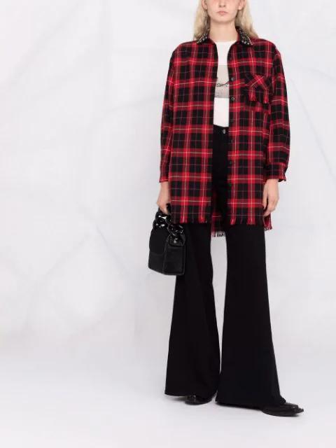 FRAME Le Slim Palazzo Wide Leg Jeans In Black