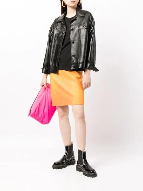 MONCLER Biologic Cotton T-shirt With Embroidered Logo In Black