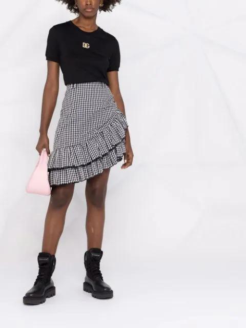 DOLCE & GABBANA Black Cotton T-shirt