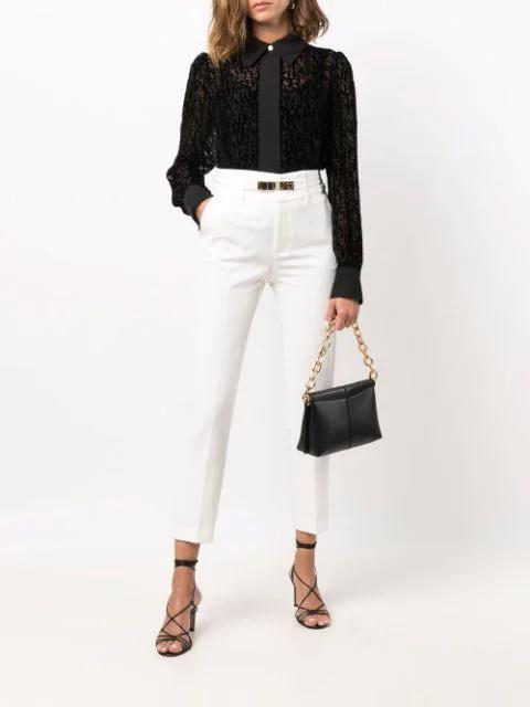 WOLFORD Cotton-blend Jamaika Bodysuit In Black