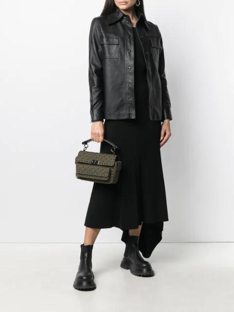 SAINT LAURENT Buckle-detail 30mm Ceril Ankle Boots In Black