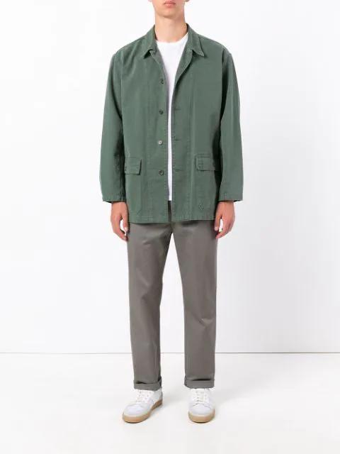 ASPESI Cotton Jersey T-shirt In White