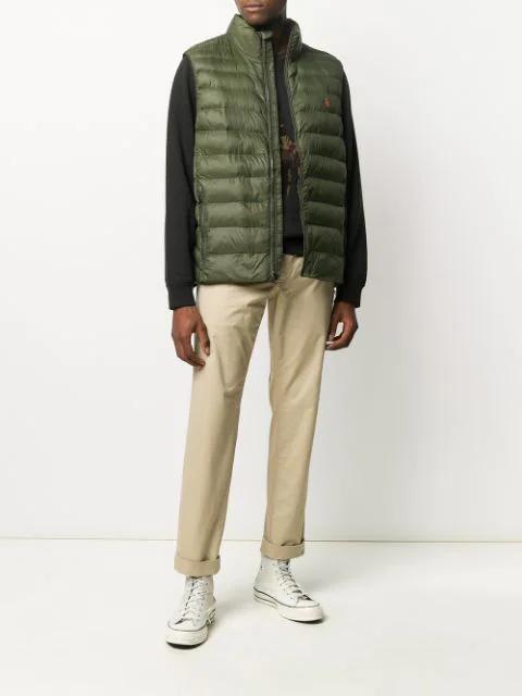 POLO RALPH LAUREN Sullivan Slim Fit Stretch Five Pocket Pants In Beige