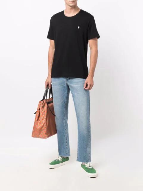 POLO RALPH LAUREN Ralph Lauren Crew Neck T Shirt Black