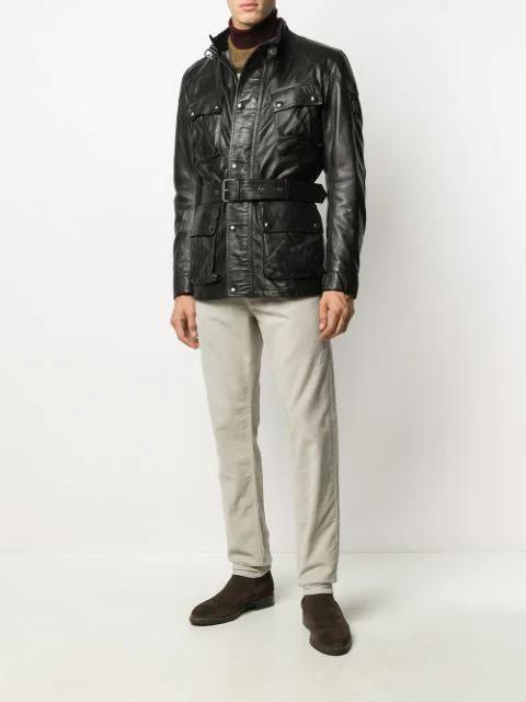 PAUL SMITH Slip-on Ankle Boots In Brown