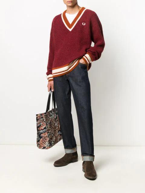 PAUL SMITH Slip-on Ankle Boots In Brown