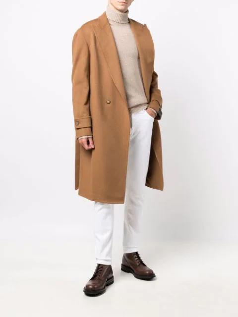 DONDUP Man Pants White Size 33 Cotton