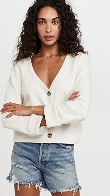 AGOLDE Parker High-rise Fray Hem Denim Shorts In Swapmeet