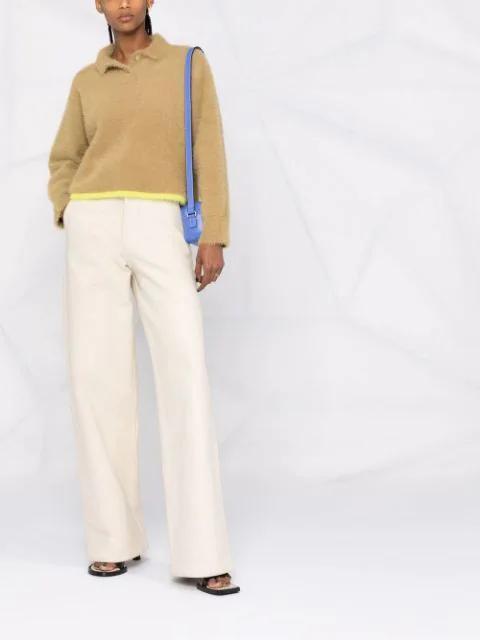 JACQUEMUS Beige 'le Blouson Neve' Jacket In Brown