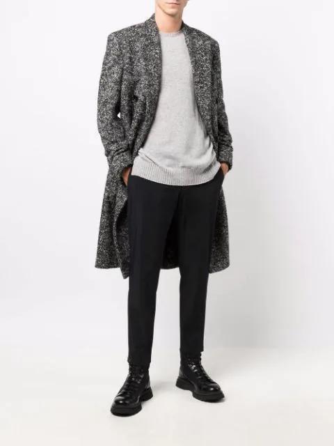 MISMO Woven Clutch Bag In Black