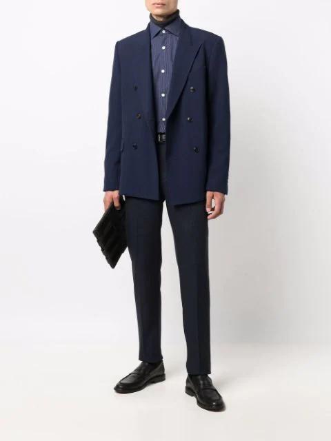 MISMO Woven Clutch Bag In Black