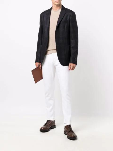 DONDUP Man Pants White Size 33 Cotton