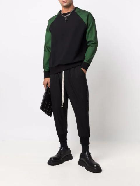 MISMO Woven Clutch Bag In Black